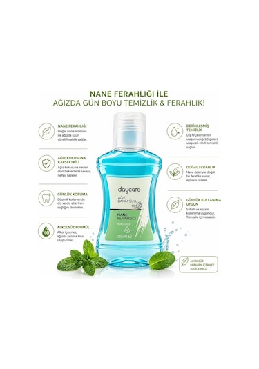 Alkolsüz Ağız Bakım Suyu 290 Ml