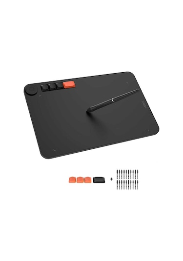 Veikk VO1060 V2 10x6" 16384Levels 5080 LPI Grafik Tablet+Kalem
