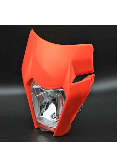 Kangfufeng Motosiklet Modifiyeli Far Ktm Exc125 Exc250 Turuncu Far