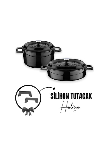 Lava Döküm 2x Trendy Serisi 5 Parça Tencere Seti 001