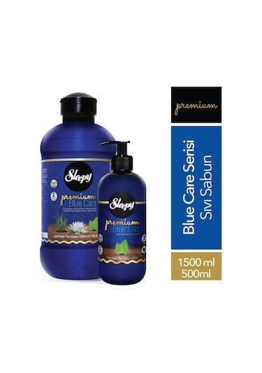 Sleepy Premium Blue Care Serisi Sıvı Sabun 1500 ML + 500 ML