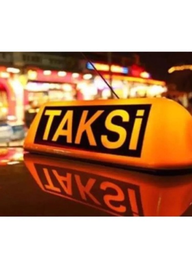Işıklı Taksi Levhası Mıknatıslı Taksi 12 Volt