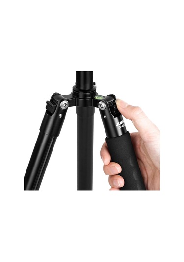 Jusino X-423S Tripod + Bs-08Q Tripod Kafası Siyah