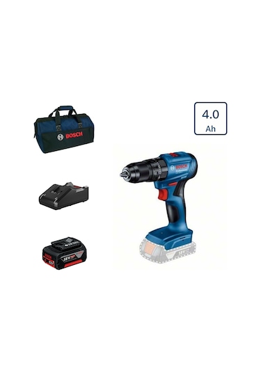 Bosch Gsb 185-lı Tek Akülü Darbeli Matkap 4 Amper Bez Çantalı