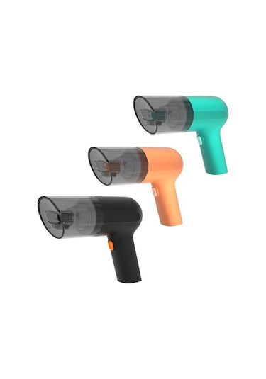 Wondernest Tipi Taşınabilir Kablosuz Süpürge Sones Siyah Güçlü Elektrikli El Süpürgesi Siyah