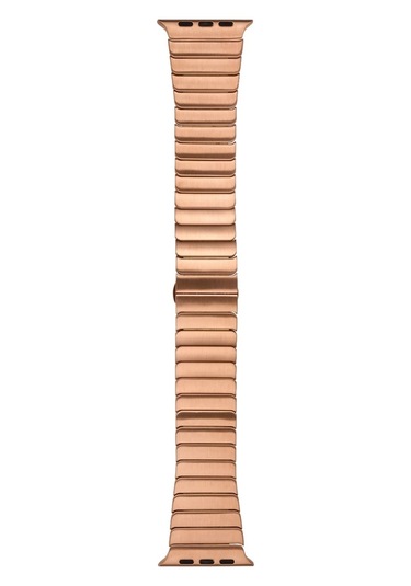 Watch Ultra 49mm Kordon Uyumlu Krd-79 Metal Strap Kayış Effx- Gümüş