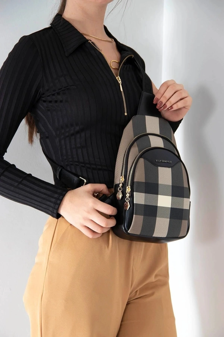 Silver Polo Kadın Bel Çanta 959 Kahve