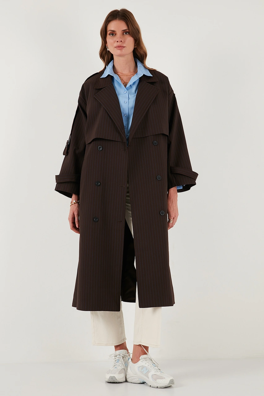 Lela Bayan Trençkot 6839583 Kahve Kahve