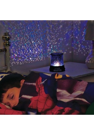 Star Master  Yıldızlı Gece Lambası Çok Renkli