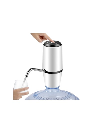 Leezsing Elektrikli Otomatik Pompa Dağıtıcı Su Şişesi Pompası Usb Şarjlı İçme Suyu Pompası Dokunmatik Kontrol Ev Ofis İçin