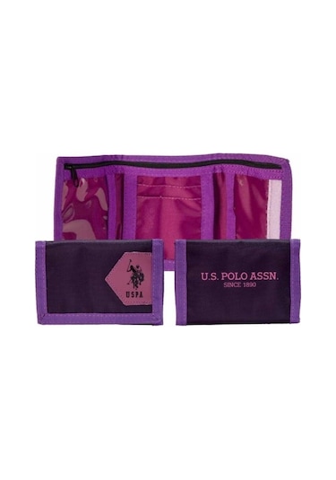 U.s. Polo Assn. Kumaş Cüzdan Mor Plcuz7737 Mor