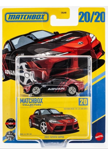 2025 Matchbox Collectors 2023 Toyota Supra Kırmızı