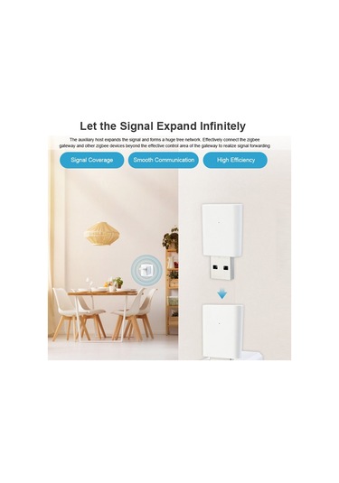 Sones Tuya Zigbee Taşınabilir Usb Kablosuz Akıllı Genişletici Sinyal Amplifikatörü Tekrarlayıcı