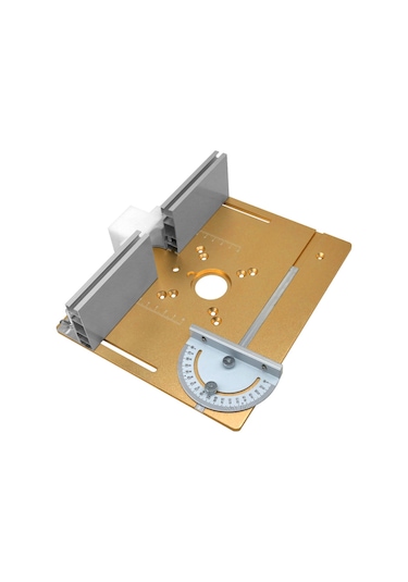 Router Tablası Takım Plakası Aluminyum Alaşımlı Ahşap Freze Flip Tahtası Kesim Makinesi Oymacılık Yardımcı Aracı Ahşap İşleme Masaları