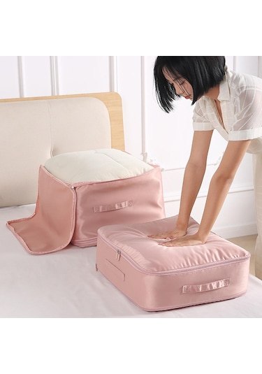 Suntek Yerden Tasarruflu Kendinden Sıkıştırmalı Pembe