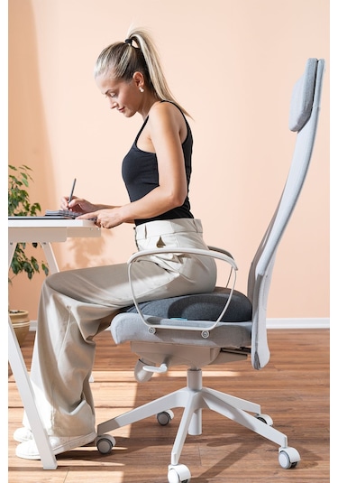 Visco Oturma Simidi Kuyruk Sokumu Visco Yastığı 43x9 Cm