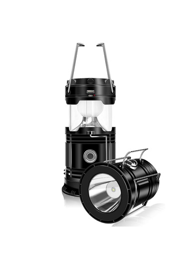 Taşınabilir Solar Led El Feneri Kamp Dış Aydınlatma Katlanır Fene