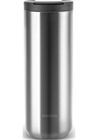 Karaca Anton Çelik Sızdırmaz Termos 480 Ml Siyah Gri