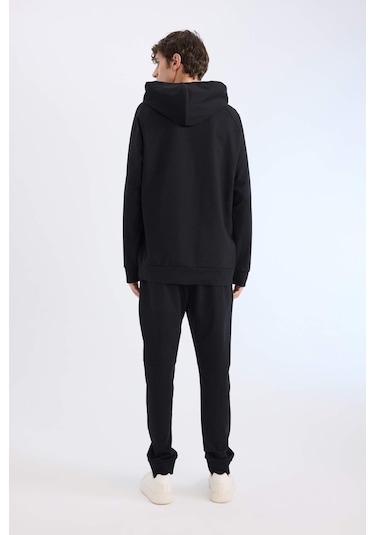 DeFactoFit Slim Fit Sporcu Jogger Eşofman Altı Dar Kesim Standart Paça Basic Düz D8018AX25SPBK81