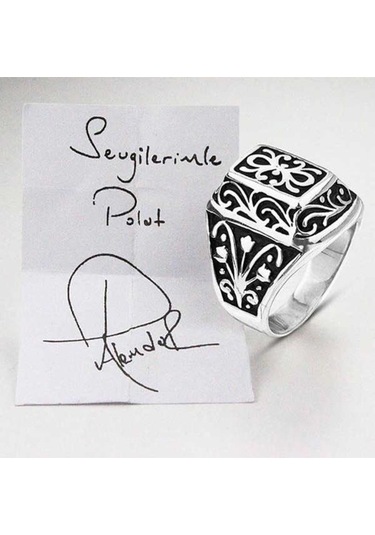 Gümüş Kurtlar Vadisi Erkek Yüzük (551171281)