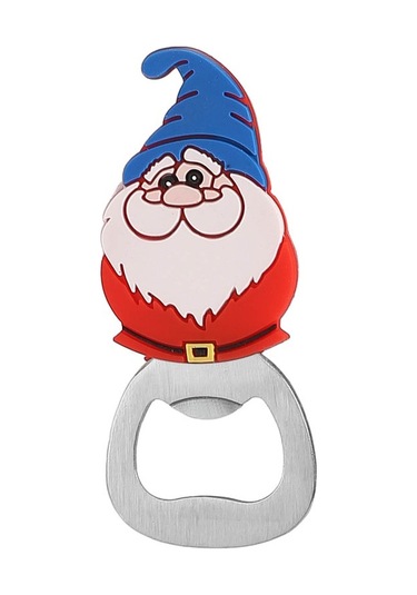 Soulader Noel Temalı Manyetik Şişe Açacağı Seti - 3 Parçalı Manyetik Kapak Açacağı Çok Renkli