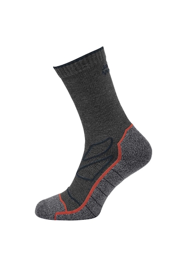 Jack Wolfskın Jack Wolfskin Vojo Sock Cl C Unisex Gri Çorap 6320 Antrasit