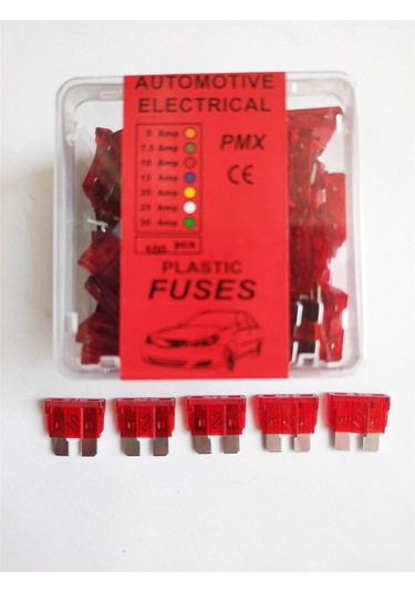 Replax 10 Amper Yassı Bıçak Sigorta 100'lü Paket