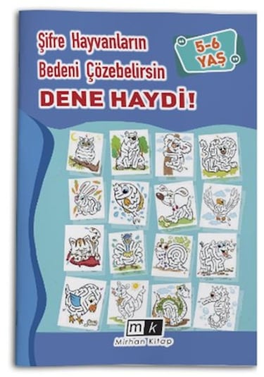 Şifre Hayvanların Bedeni Çözebilirsin Dene Haydi 5-6 Yaş