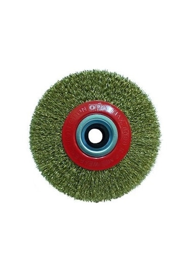 Sarı Telli Daire Fırça 200x75 Mm