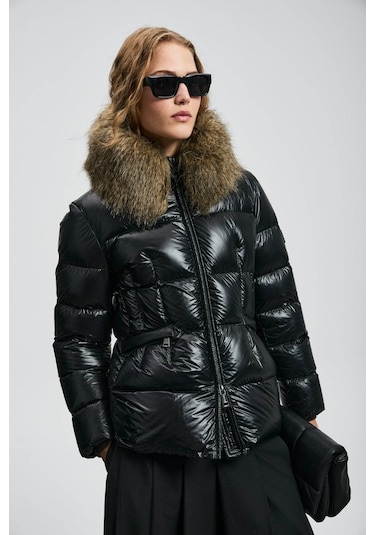 Lufian Klemantin Siyah Kadın Mont 122120042 Siyah