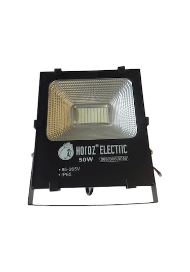 Horoz Leopar-50 50w Led Projektör Siyah 6400k Ip65 Çok Renkli
