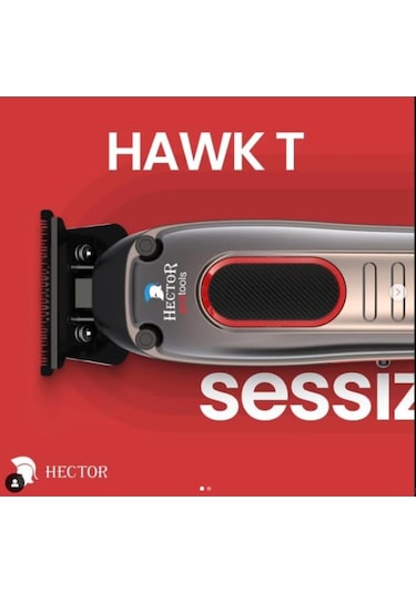 Hector Hawk T Profesyonel Çizim Tıraş Makinesi Titanyum 3 Saat
