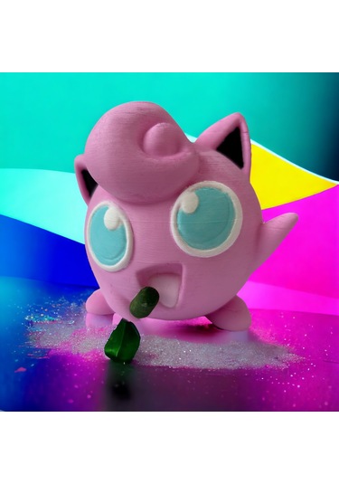 Jiglyypuff Pokemon 3d Figürü