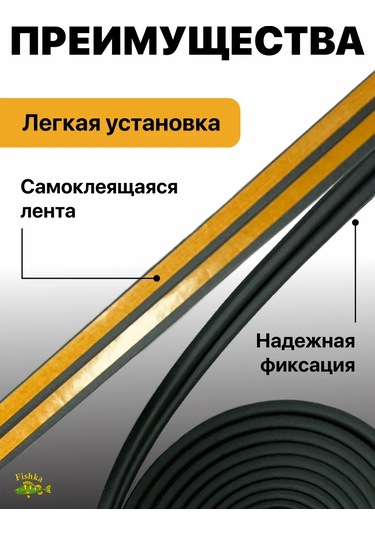 4walls Kapı Ve Pencere Contası, Kendinden Yapışkanlı Bant 233803257 10 Metre