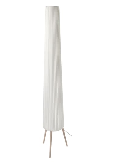 Ikea Kayın Ahşap Kayın Beyaz Elegant Yer Lambası 154 Cm Lambader Beyaz