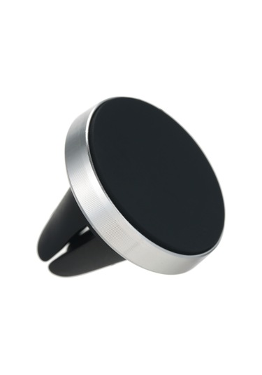 Monyee Araç Hava Çıkışı Manyetik Telefon Tutucu - Siyah/gümüş Seçenekli, Silikon & Alaşım Malzeme GÜMÜŞ