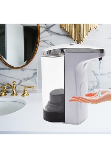 Suntek Otomatik Sabunluk, Akıllı Temassız El Sabunu Gümüş Diğer