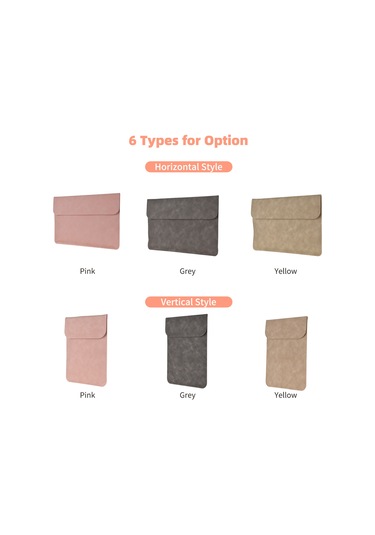 Jeemson Gri Yatay Stil Pu Materyal 15.6 İnç Dizüstü Bilgisayar Çantası - Tablet, Telefon, Dergi Taşıma - Dayanıklı Ve Hafif Gri