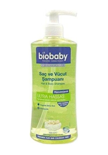 Bıobaby Saç Ve Vucut Şampuanı 500 Ml