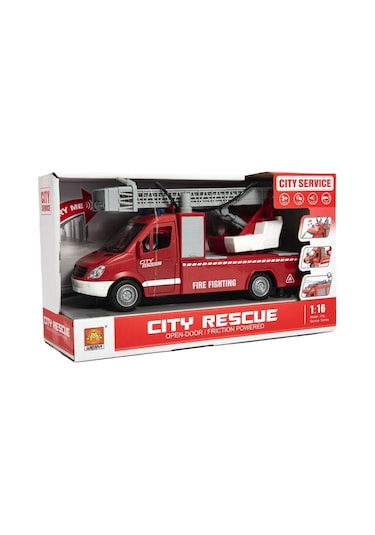 Ceren Ctoy Sesli Ve Pilli Sepetli İtfaiye 1:16 Wy596a