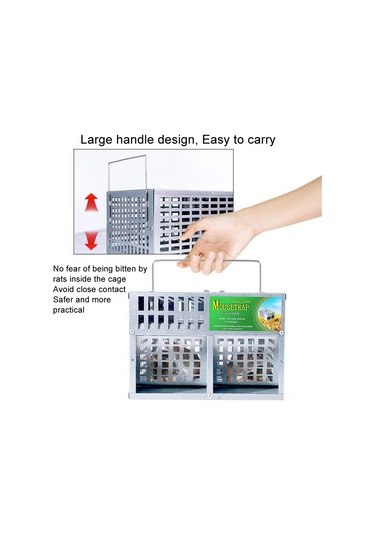 Otomatik Fare Tuzağı Kafesi Fare Kapanı