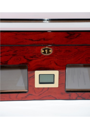 Premiumquality Lince Kırmızı Sedir Humidor Puro Kutusu