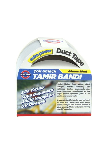 Duct Tape Tamir Bandı Gri 48Mmx10Mt