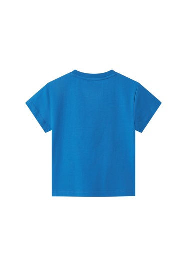 Name It Nmmfısh Nreg Ss Top Box Mavi Erkek Çocuk Kısa Kol T-shirt Mavi