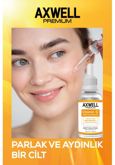 Axwell C Vitaminli Süper Aydınlatıcılı Leke Karşıtı Serum 30 ML