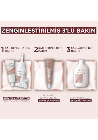 Loreal Excellence Creme Saç Boyası Nude Renkler 7U Nude Kumral
