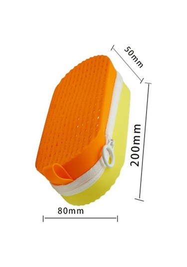 Didadodo Su Geçirmez Silikon Yüzücü Gözlüğü Kılıfı - Hava Delikli, Fermuarlı, Taşınabilir Sarı, Hızlı Kurulumlu Sarı