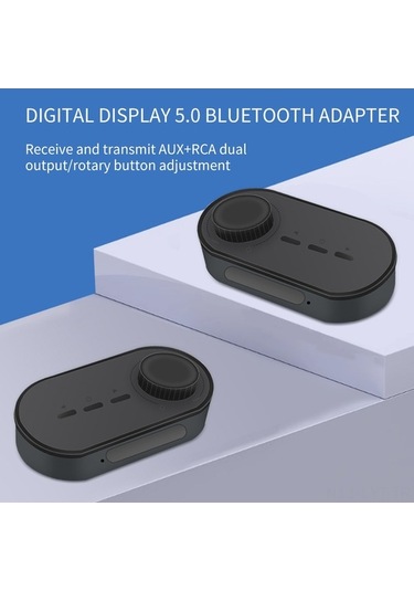 Fortunelane 5.1 Bluetooth Alıcı Verici - Aux/rca Çift Çıkışlı, Usb/tf Kart Oynatma, 8 Saat Pil Ömrü İle Kablosuz Ses Dönüştürücü,