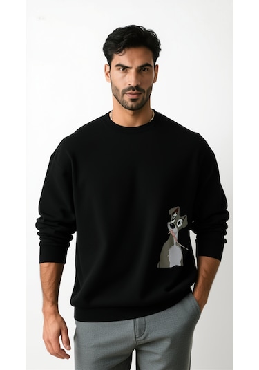 Ogc Tramp & Lady Kombin Sweatshirt Siyah