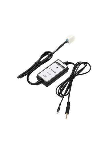Gajeena Honda Araçları İçin Beyaz Başlık Qx191 Modeli Cd Değiştirici Yerine Aux Ve Usb Ses Adaptörü - 3.5mm Girişi İle İphone Şarj Desteği Siyah